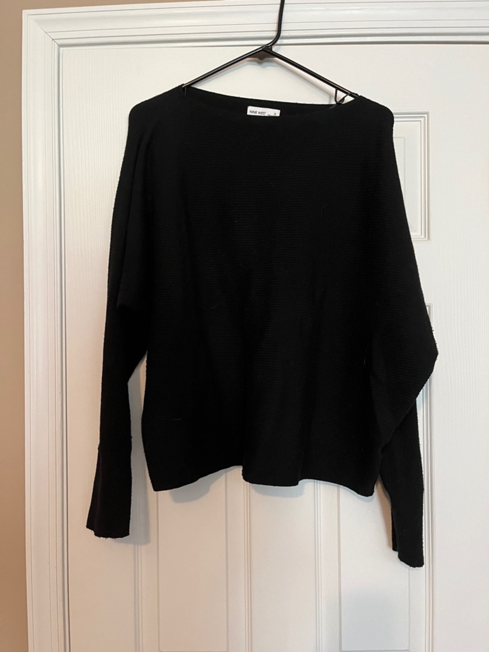 Black Women's Lightweight Knit Sweater - Brand: Nine West